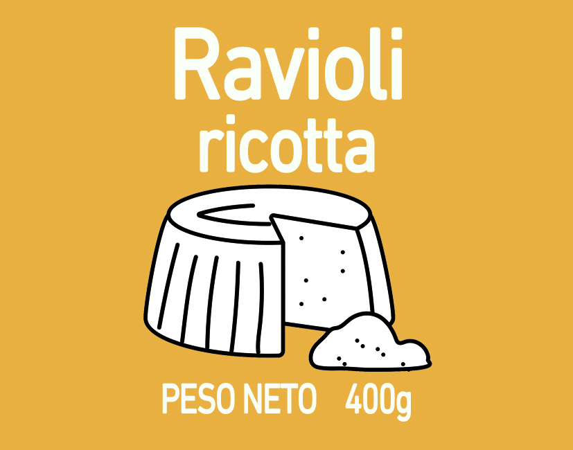 RAVIOLI RICOTTA 400g