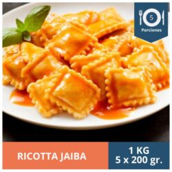 RAVIOLI RICOTTA JAIBA KG - PORCIÓN 200G 5UN